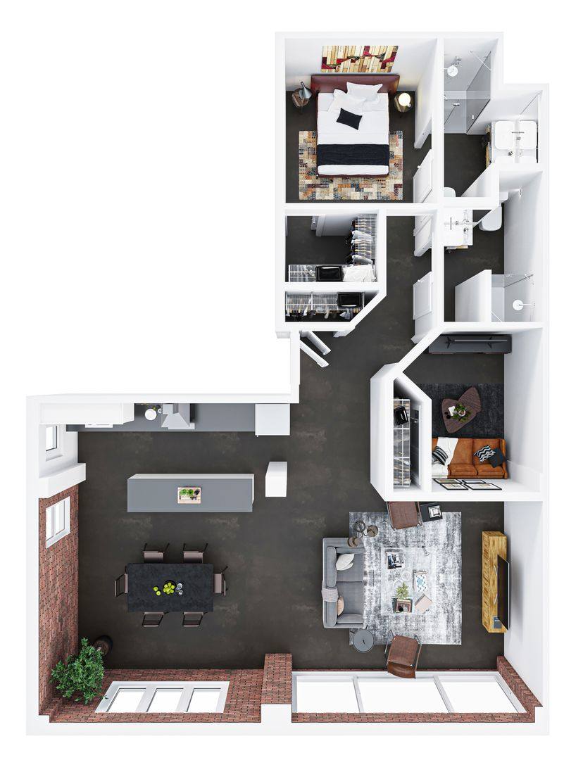 Apartment for rent at 310 E 1st St, Tulsa, OK 74120