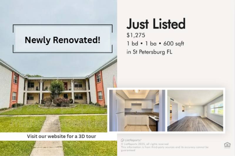 Apartment for rent at 4729 39th Ave N #105, Saint Petersburg, FL 33714