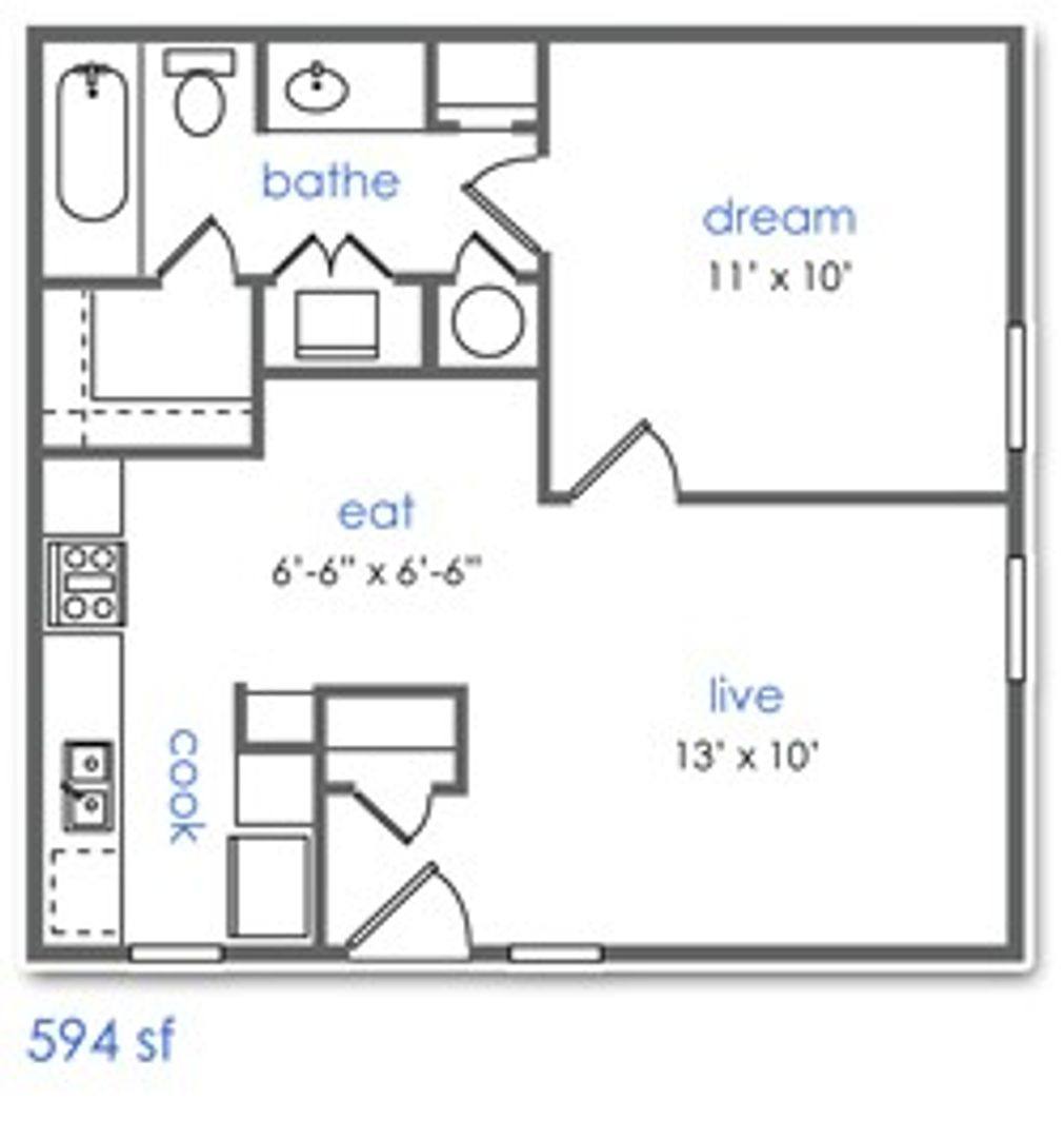 Apartment for rent at 930 W Prairie St, Denton, TX 76201