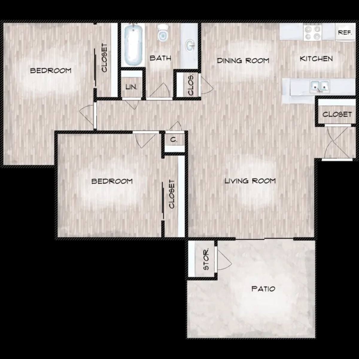 Apartment for rent at 7087 N Thorne Ave, Fresno, CA 93650