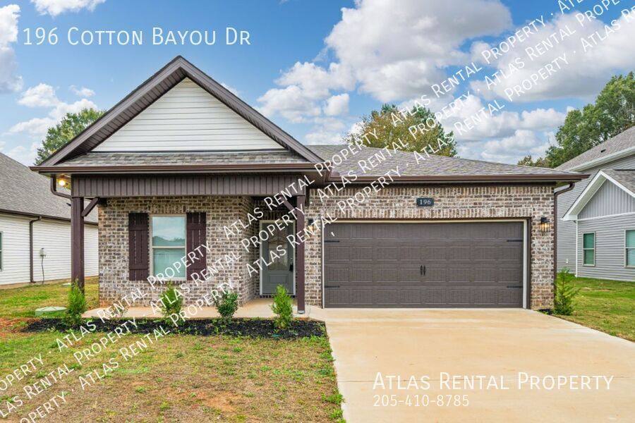 House for rent at 196 Cotton Bayou Dr, Meridianville, AL 35759