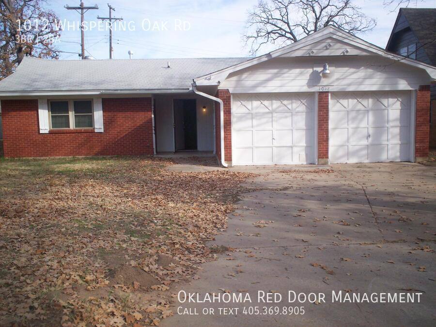 House for rent at 1012 Whispering Oak Rd, Oklahoma City, OK 73127