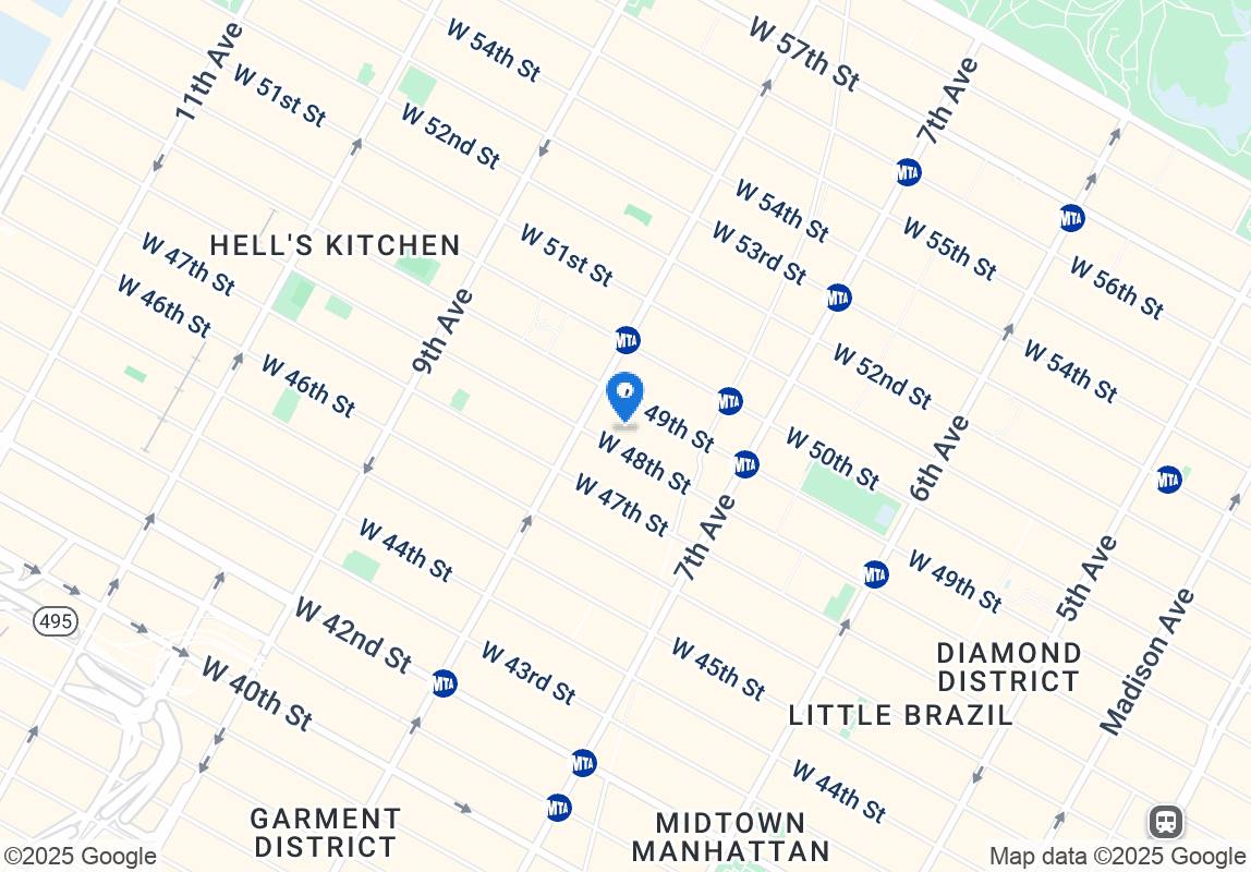 Apartment for rent at 235 W 48th St #15CC, New York, NY 10036