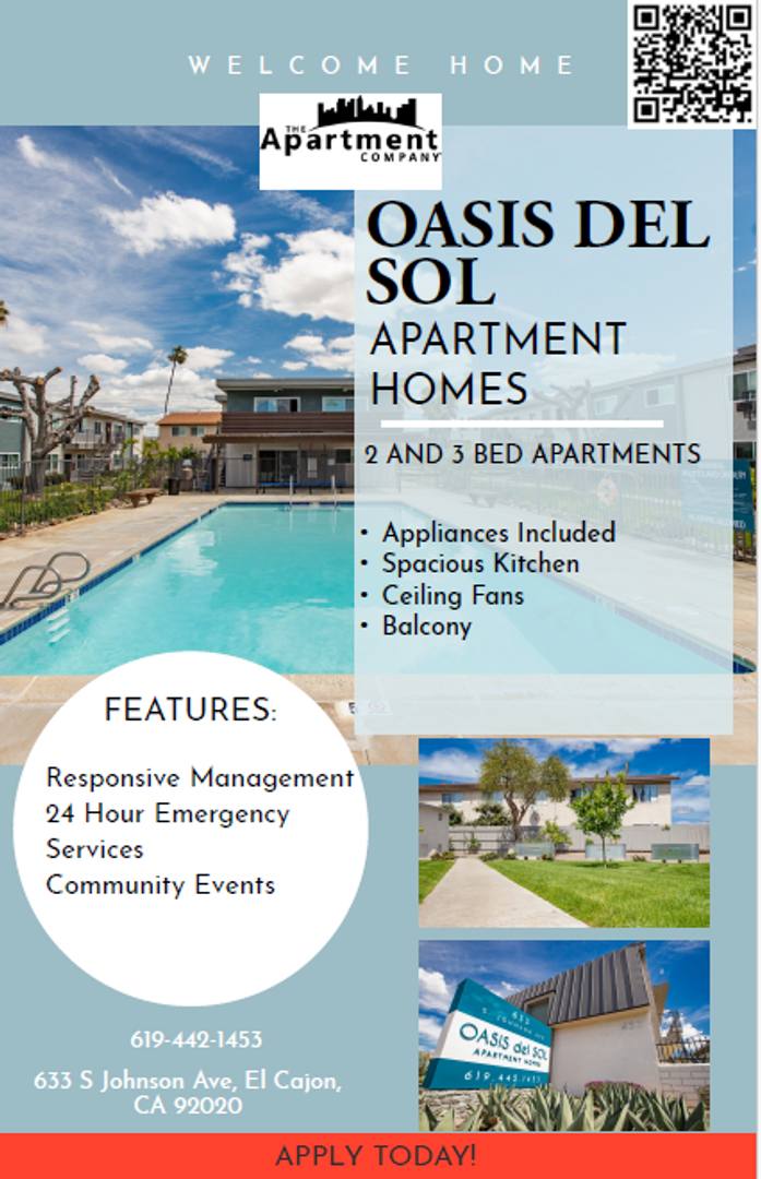 Apartment for rent at 633 S Johnson Ave, El Cajon, CA 92020