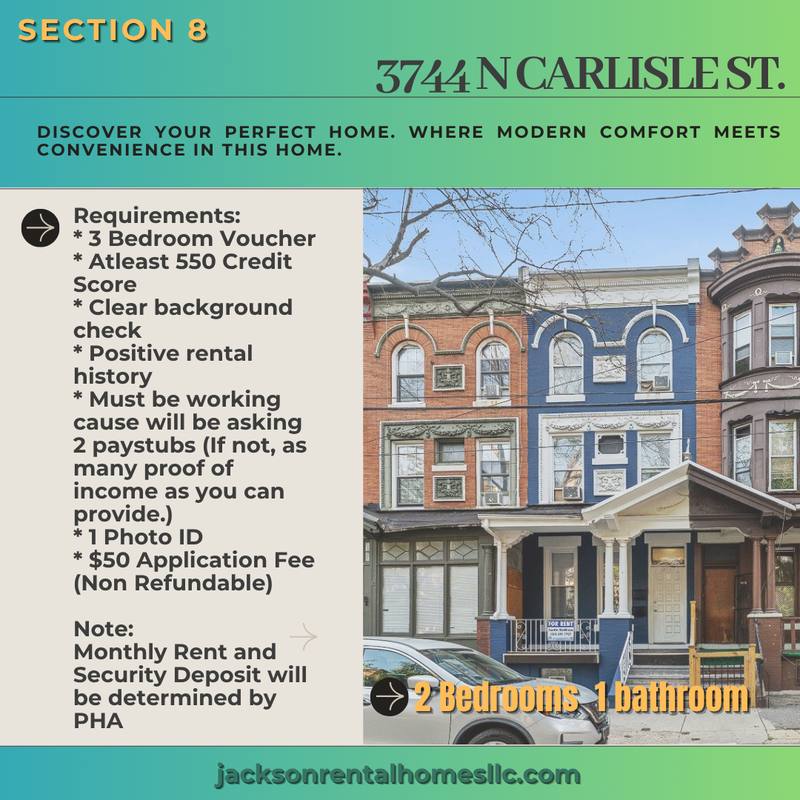 Apartment for rent at 3744 N Carlisle St #1, Philadelphia, PA 19140