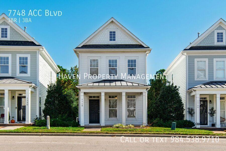 House for rent at 7748 Acc Blvd, Raleigh, NC 27617
