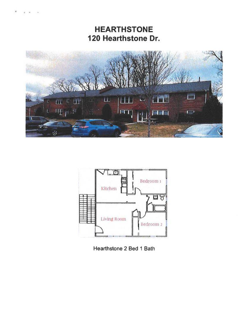 Apartment for rent at 117, 119, 120 Hearthstone Dr, Blacksburg, VA 24060