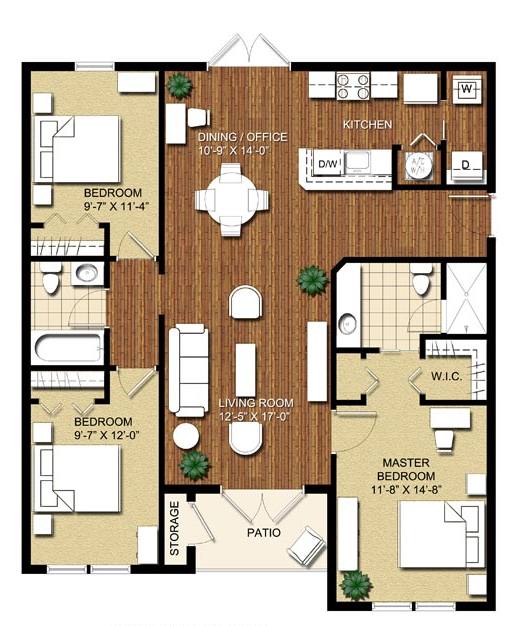 Apartment for rent at 2616 W Horatio St, Tampa, FL 33609