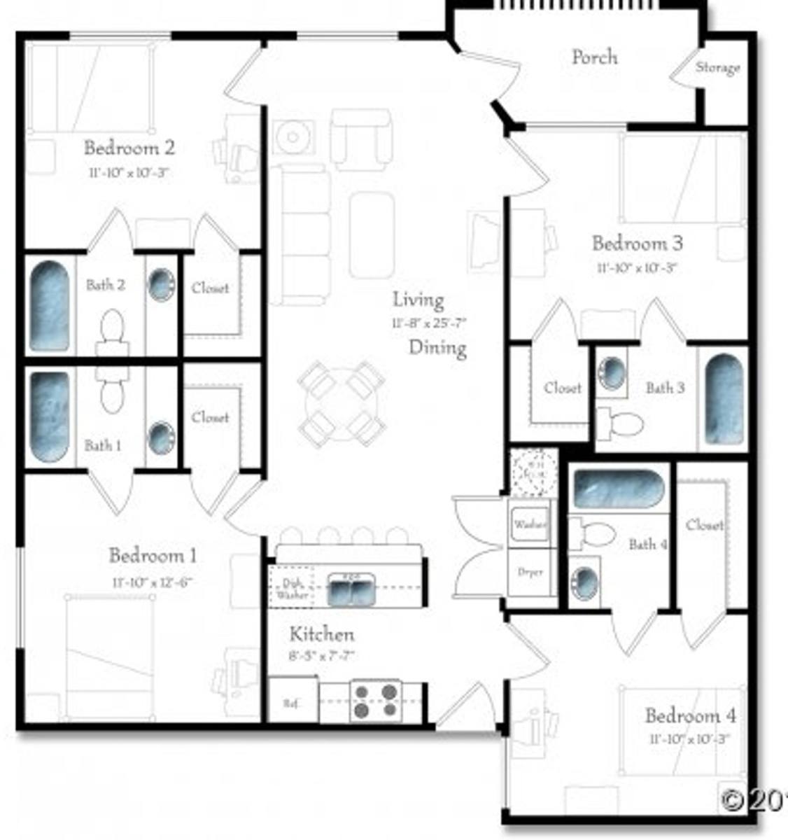 Apartment for rent at 4000 SW 23 St, Gainesville, FL 32608