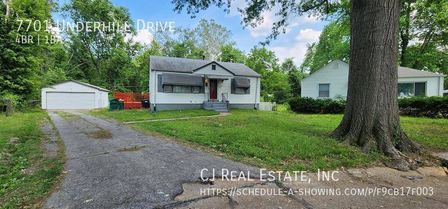 House for rent at 7701 Underhill Dr, Saint Louis, MO 63133