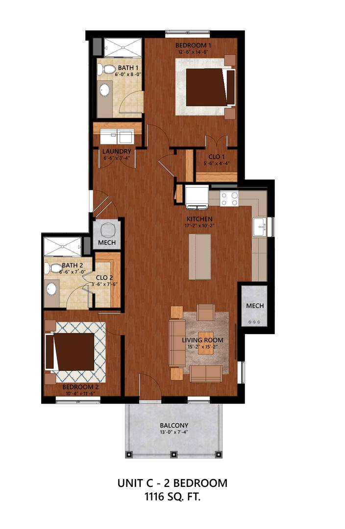 Apartment for rent at 1401 Chickasaw Rd, Oxford, MS 38655