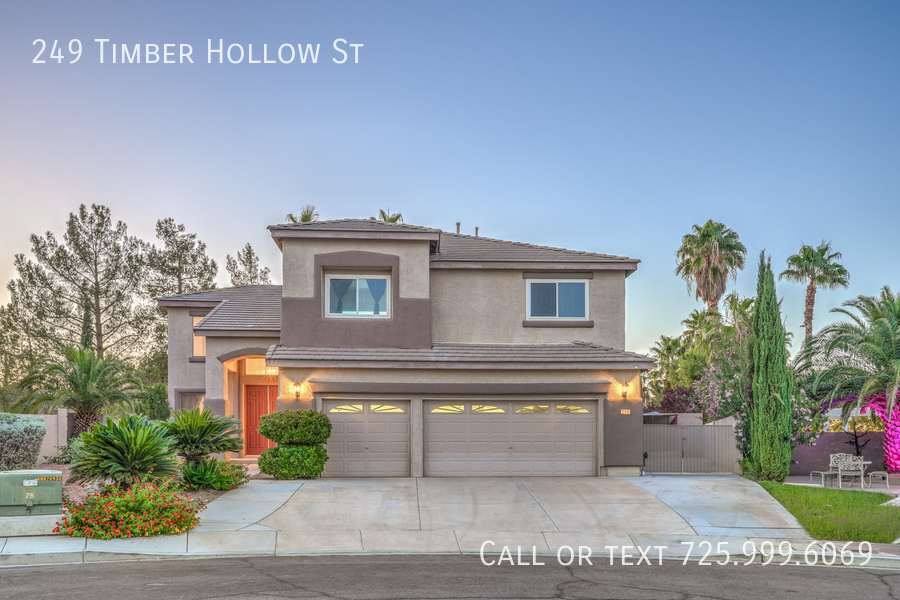 House for rent at 249 Timber Hollow St, Henderson, NV 89012