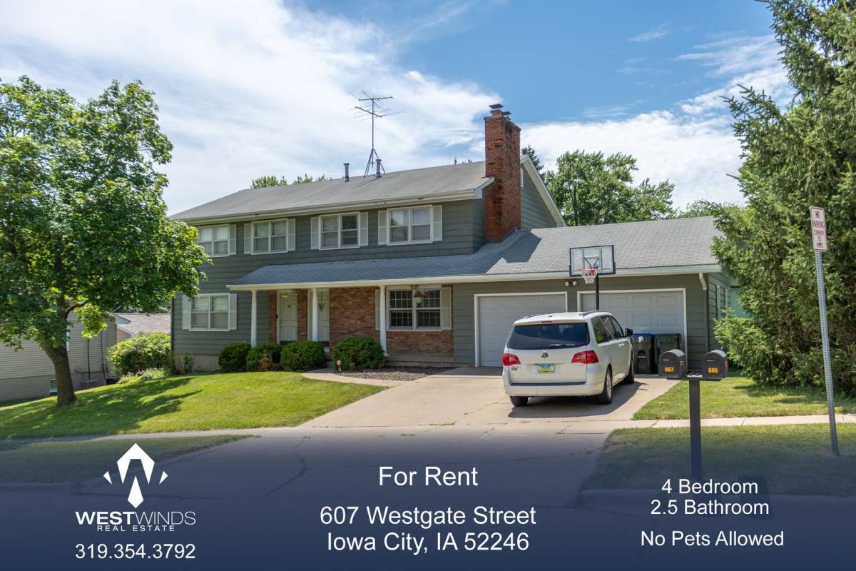 House for rent at 607 Westgate St, Iowa City, IA 52246