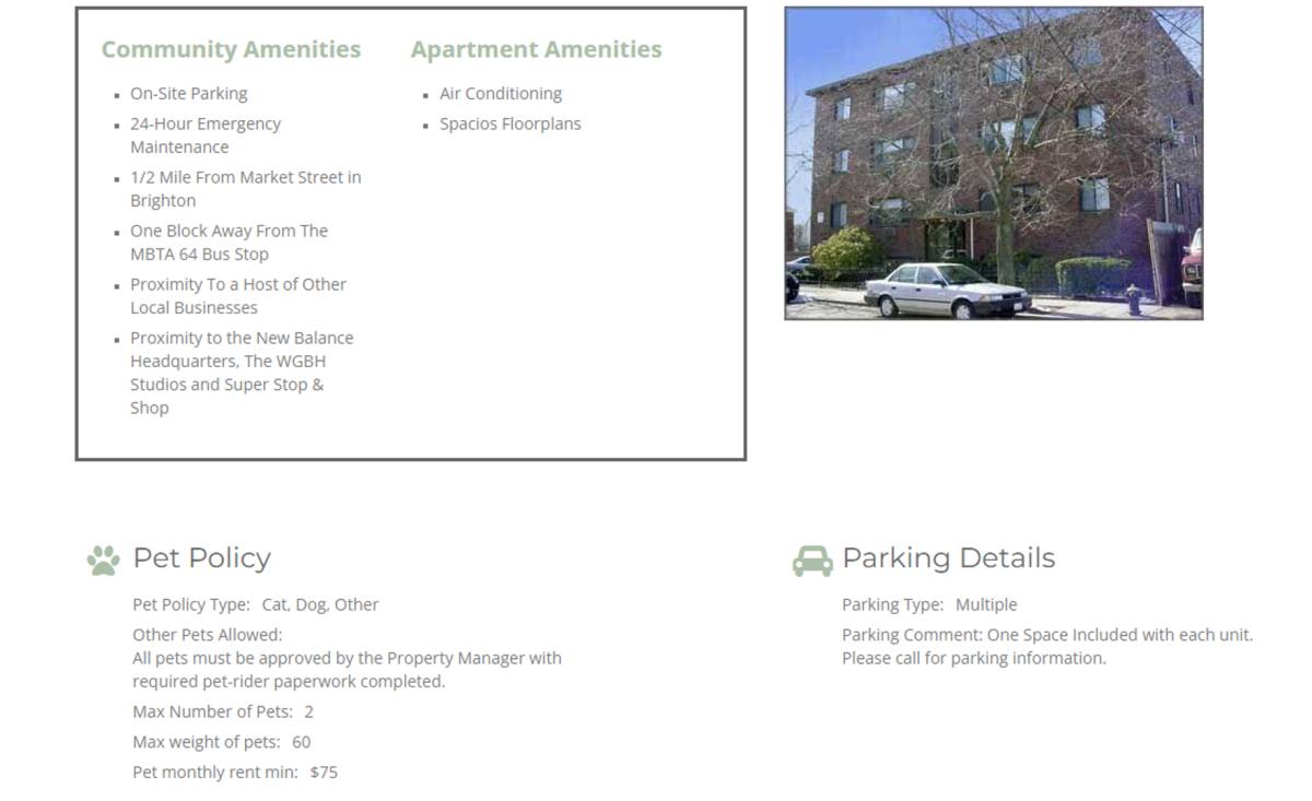 Apartment for rent at 120 Dustin St #3, Brighton, MA 02135
