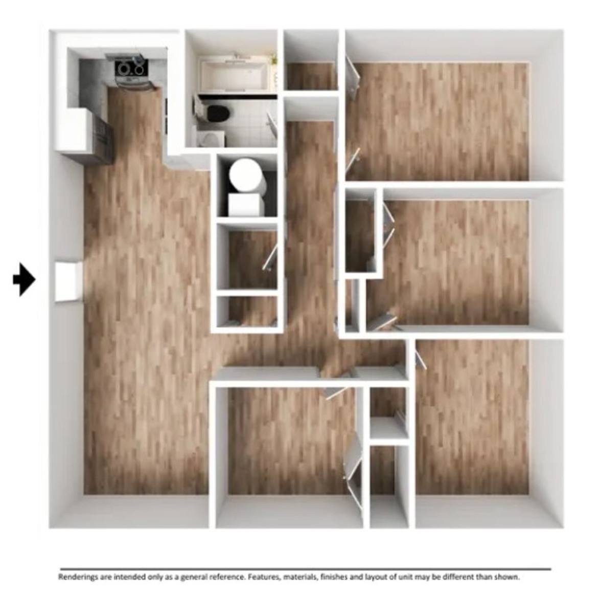 Apartment for rent at 1901 W Mississippi St, Durant, OK 74701