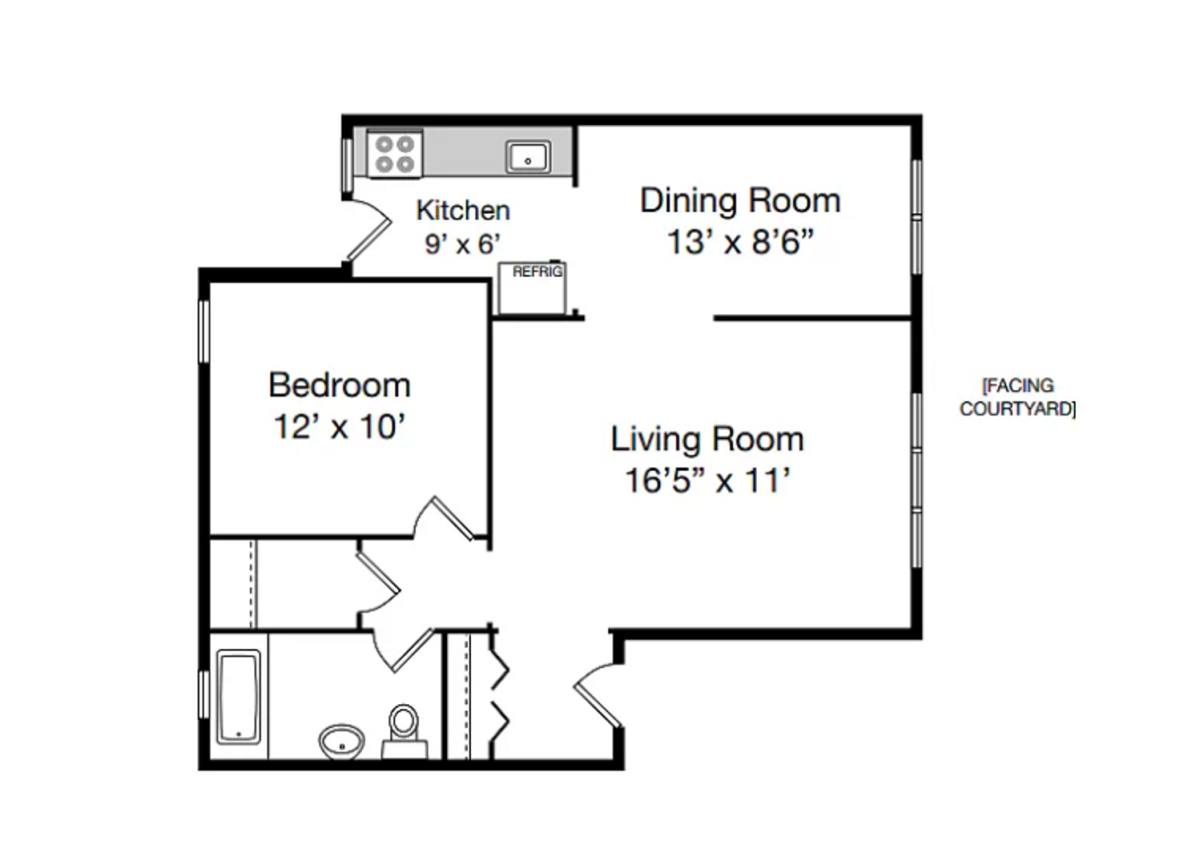Apartment for rent at 1329 - 1337 W Touhy Ave, Chicago, IL 60626