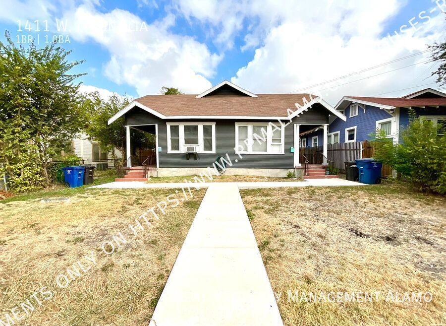House for rent at 1411 W Magnolia, San Antonio, TX 78201
