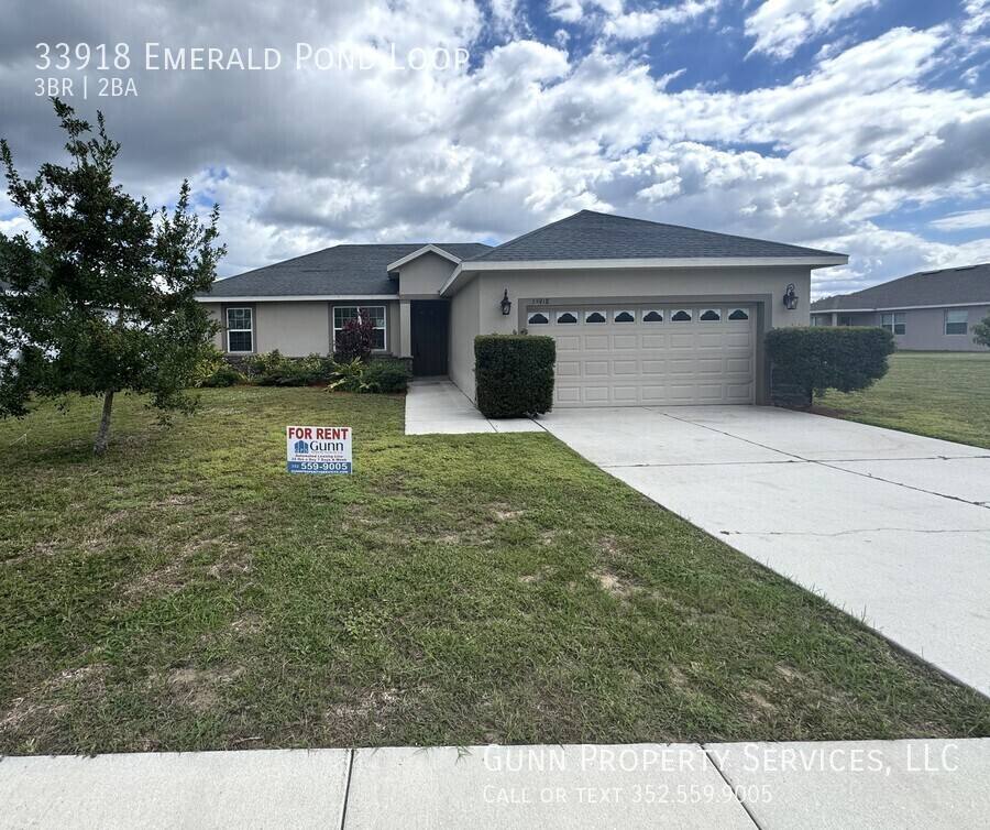 House for rent at 33918 Emerald Pond Loop, Leesburg, FL 34788