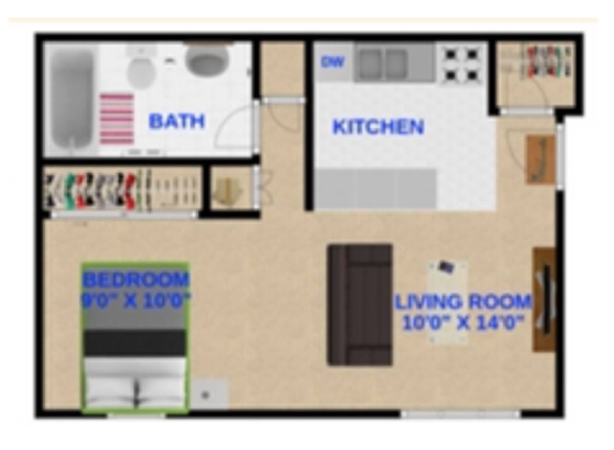 Apartment for rent at 5400 E 21st St, Wichita, KS 67208