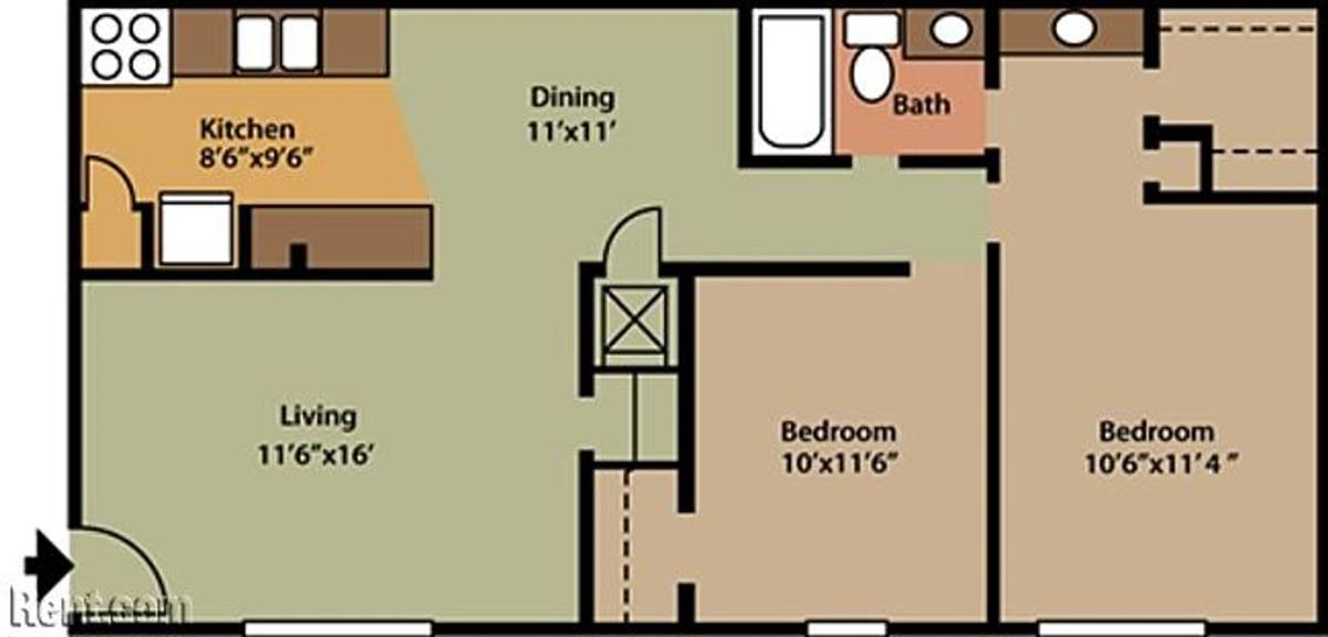 Apartment for rent at 1029 Shawnee St, Savannah, GA 31419