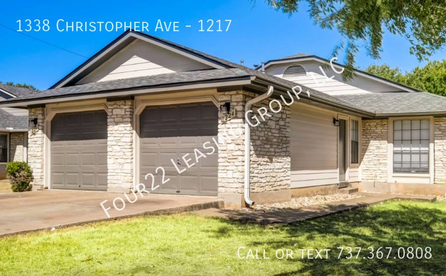 Apartment for rent at 1338 Christopher Ave #1217, Round Rock, TX 78681