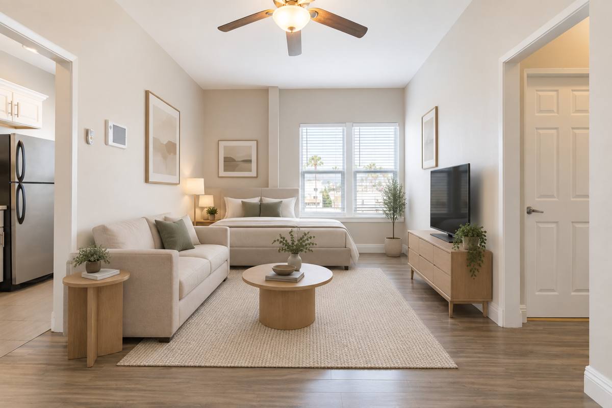 Apartment for rent at 3715 W 1st St, Los Angeles, CA 90004