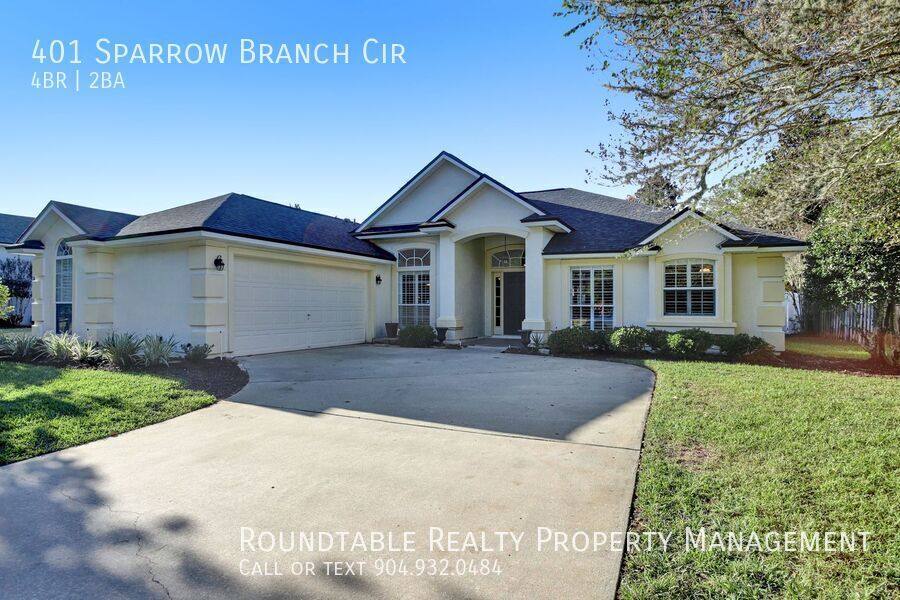 House for rent at 401 Sparrow Branch Circle, Saint Johns, FL 32259