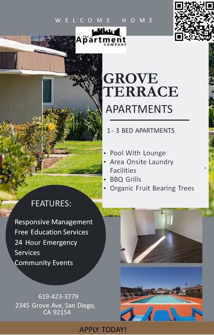 Apartment for rent at 2367 Grove Ave, San Diego, CA 92154