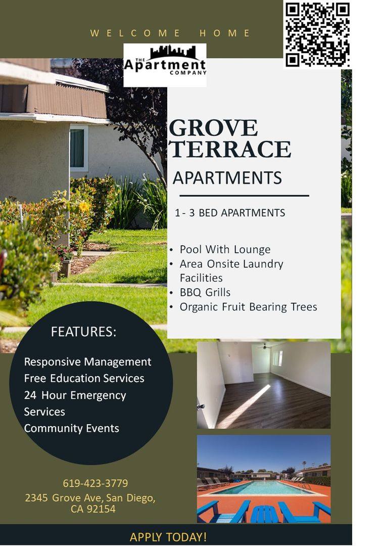 Apartment for rent at 2367 Grove Ave, San Diego, CA 92154