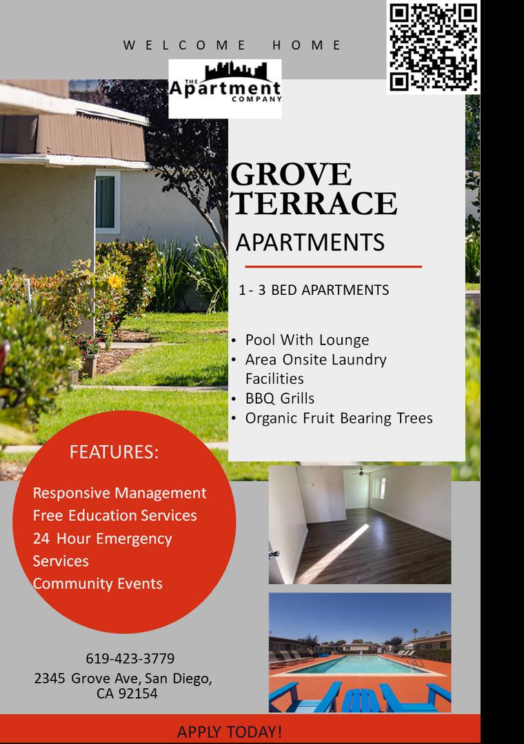 Apartment for rent at 2367 Grove Ave, San Diego, CA 92154