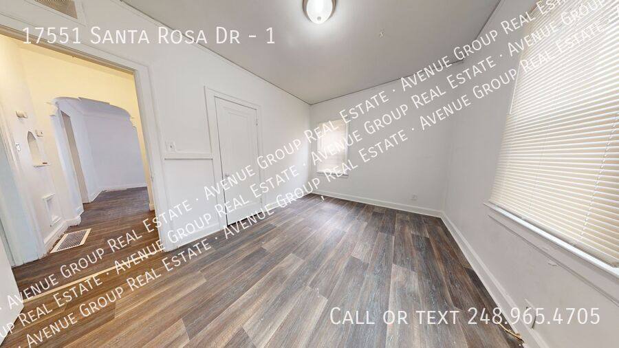 Apartment for rent at 17551 Santa Rosa Dr #1, Detroit, MI 48221