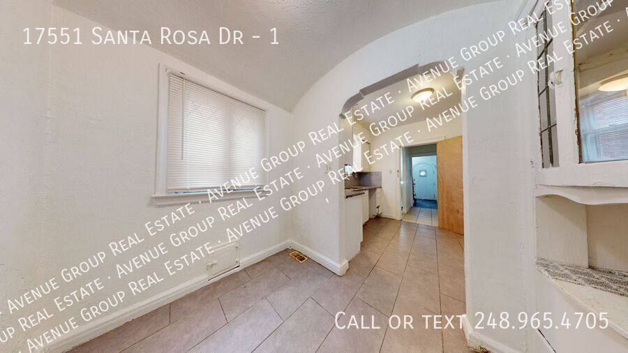 Apartment for rent at 17551 Santa Rosa Dr #1, Detroit, MI 48221
