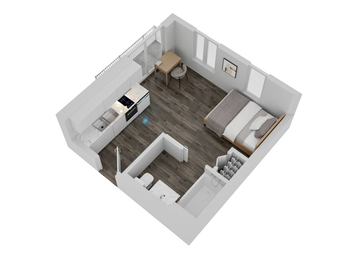 Apartment for rent at 1408 W Jefferson Blvd, Los Angeles, CA 90007