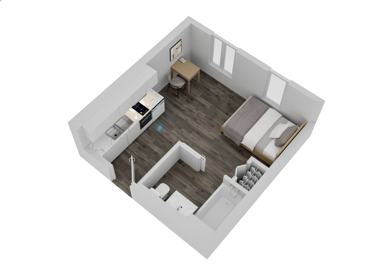 Apartment for rent at 1408 W Jefferson Blvd, Los Angeles, CA 90007
