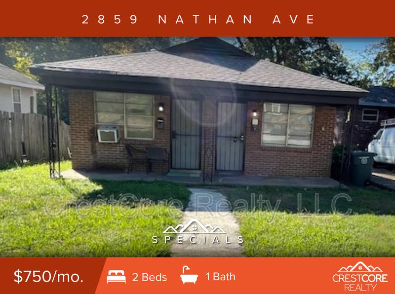 Apartment for rent at 2859 Nathan Ave, Memphis, TN 38112