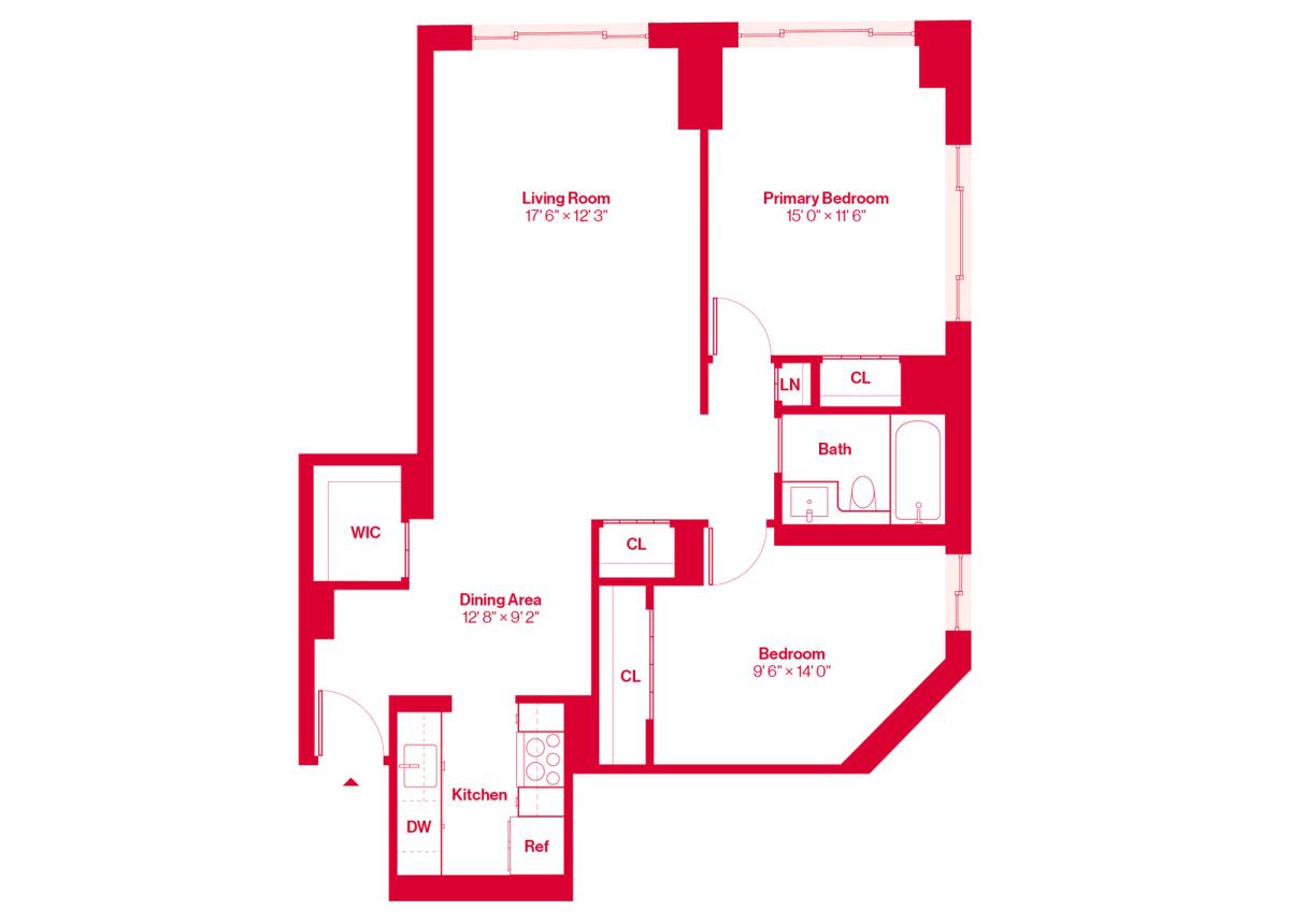 Apartment for rent at 125 Devonshire Place #1901, Boston, MA 02109