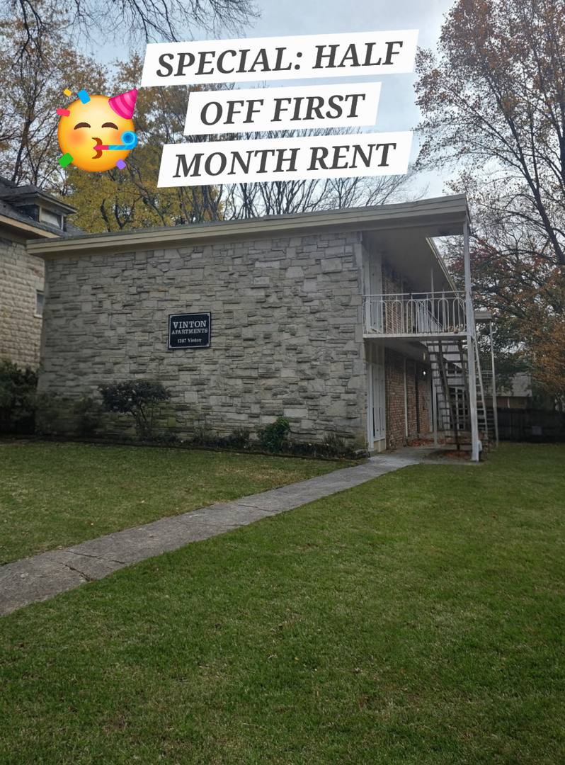 Apartment for rent at 1307 Vinton Ave, Memphis, TN 38104
