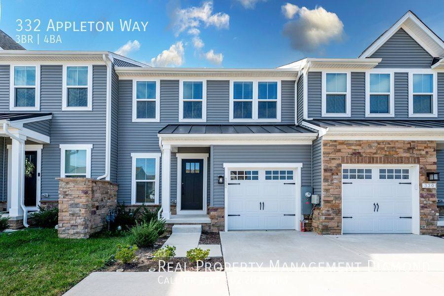 Townhouse for rent at 332 Appleton Way, Middletown, DE 19709