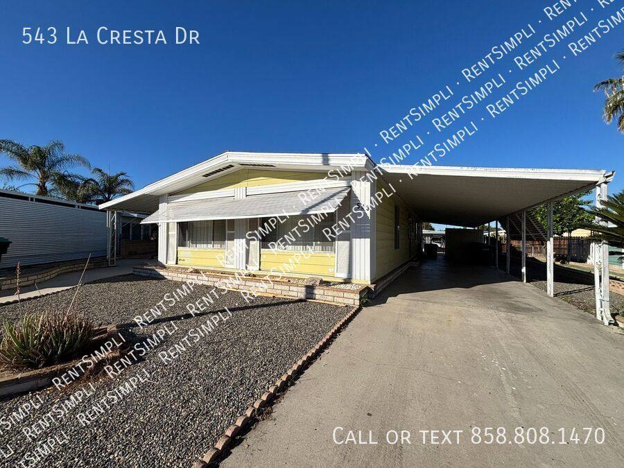 House for rent at 543 La Cresta Dr, Hemet, CA 92543