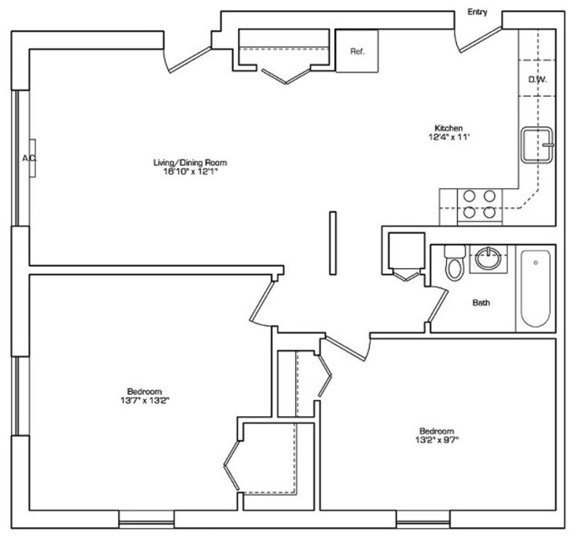 Apartment for rent at 111 Babcock St #52, Brookline, MA 02446