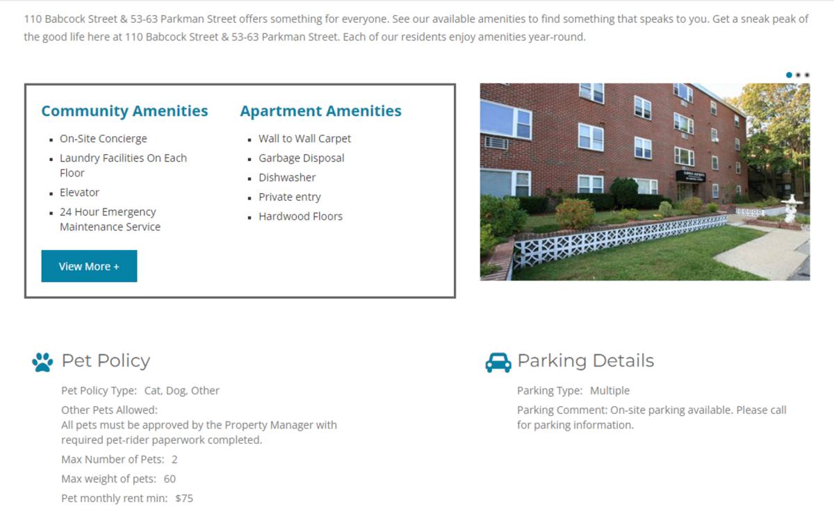 Apartment for rent at 111 Babcock St #52, Brookline, MA 02446