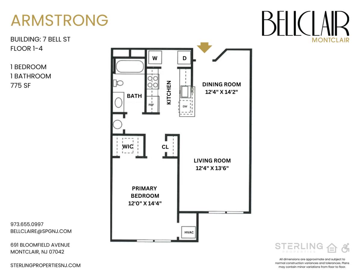 Apartment for rent at 691 Bloomfield Ave, Montclair, NJ 07042