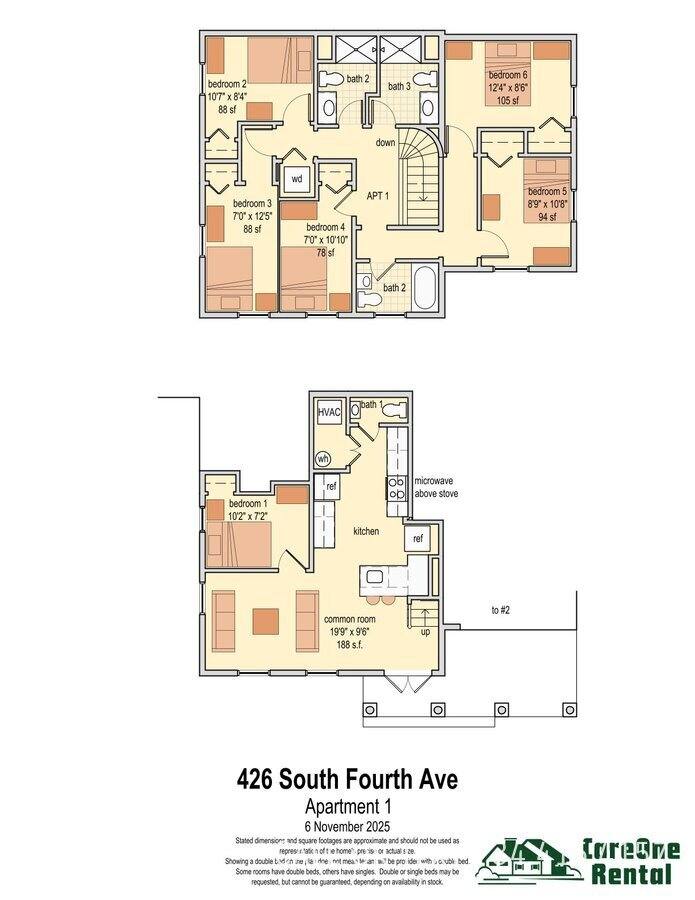 Apartment for rent at 426 S Fourth Ave #1, Ann Arbor, MI 48104