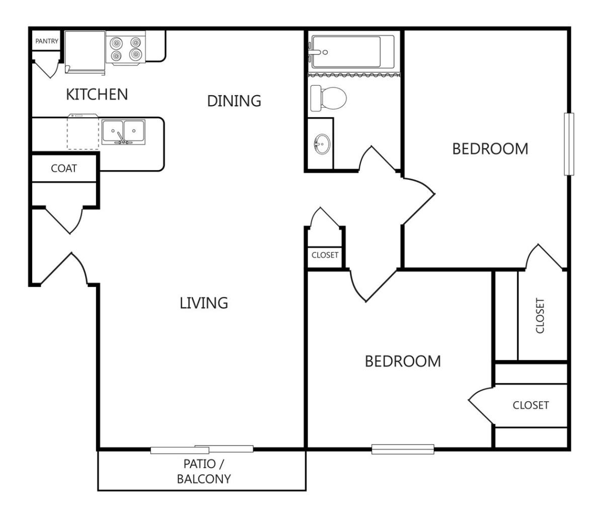 Apartment for rent at 1302 N Shiloh Rd, Garland, TX 75042