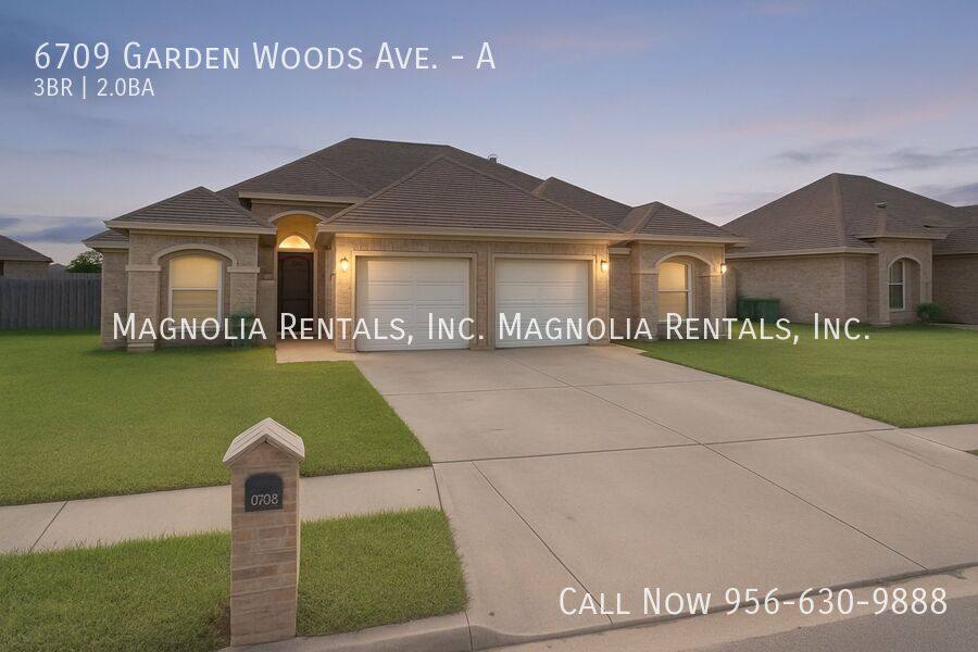 Apartment for rent at 6709 Garden Woods Ave #A, Brownsville, TX 78526