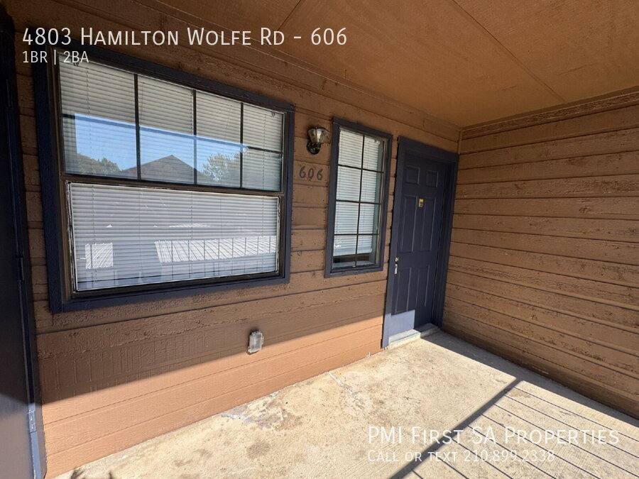 Condo for rent at 4803 Hamilton Wolfe Rd #606, San Antonio, TX 78229