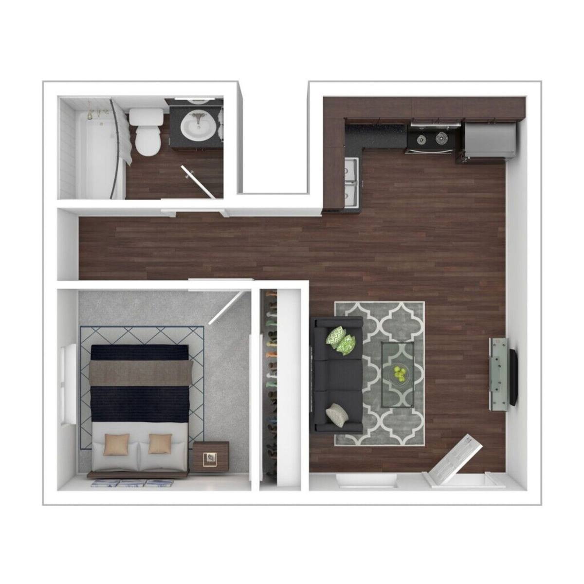 Apartment for rent at 736 E 12th Ave, Emporia, KS 66801