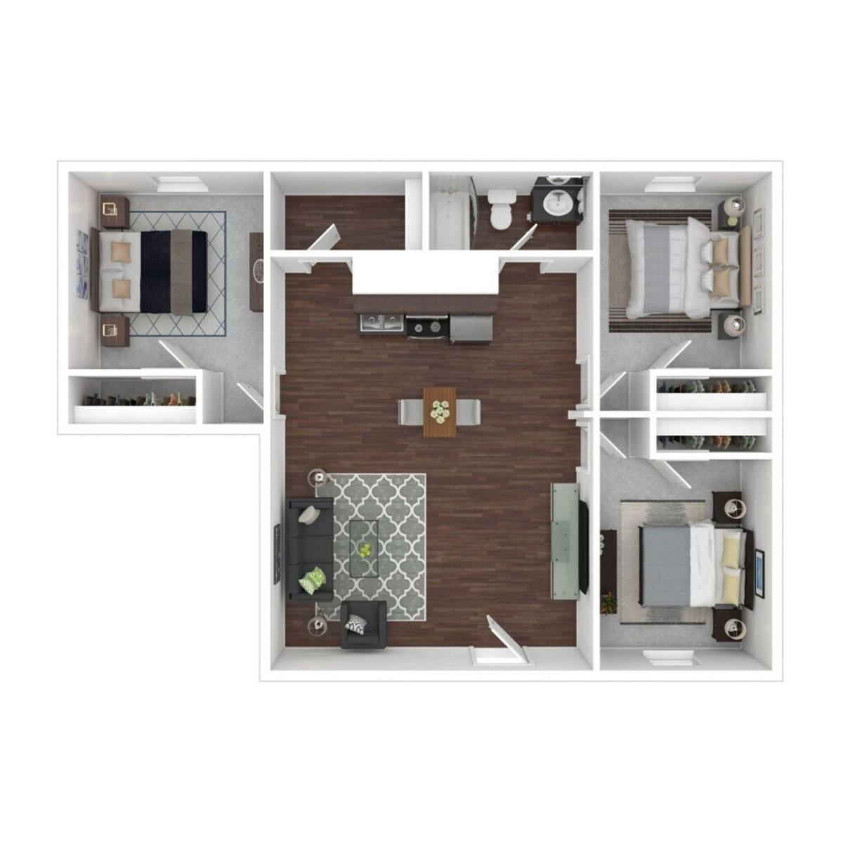 Apartment for rent at 736 E 12th Ave, Emporia, KS 66801
