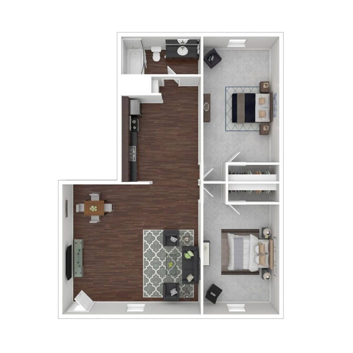Apartment for rent at 736 E 12th Ave, Emporia, KS 66801