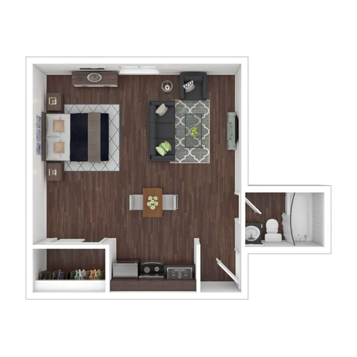Apartment for rent at 736 E 12th Ave, Emporia, KS 66801